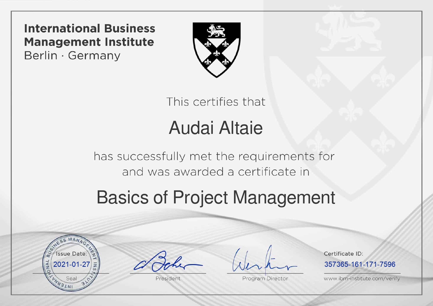 Basics of Project Management